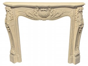 Fire Place - 146cm - Roman Stone Finish