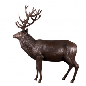 Majestic Stag  Bronze Finish - 220cm