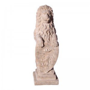 Heraldic Lion 81cm - Roman Stone Finish 