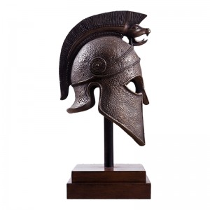 Alexander the Great Helmet - 65cm - Imperial Bronze Finish 
