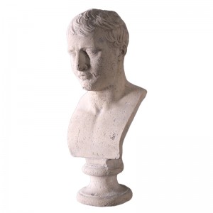 Napoleon Bust 41cm Roman Stone Finish