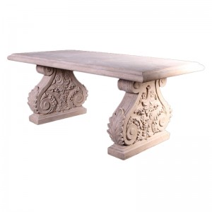 Garden Table - 190cm - Roman Stone Finish