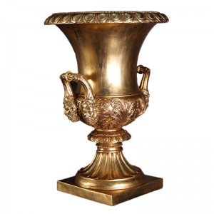 Medici Urn - 65cm - Gold Leaf Finish