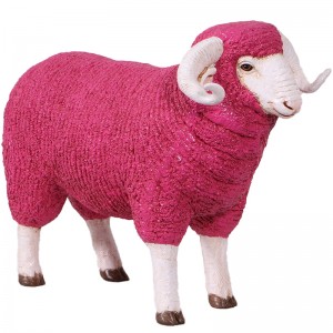 Merino Ram - Small - 55cm - Pink Finish