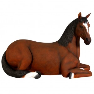 Horse Resting Brown - 178cm