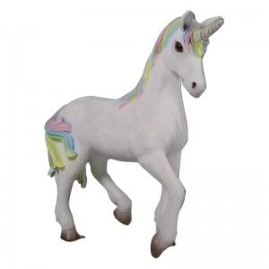 Unicorn Small - 91cm - Rainbow Finish