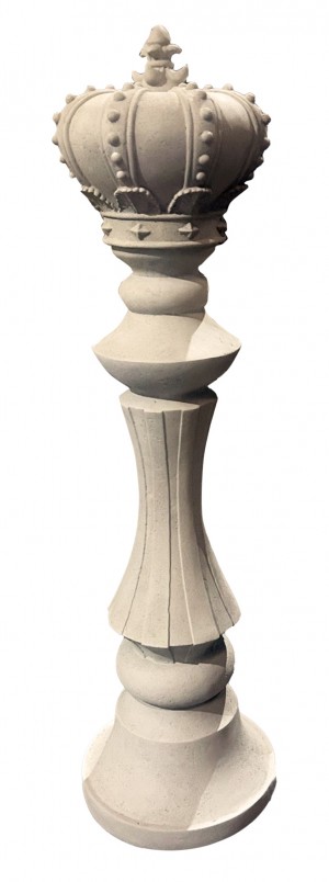 Chess King - 163cm - Roman Stone Finish