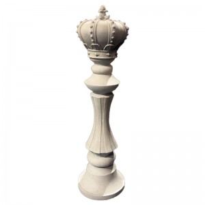Chess Piece - King - Small - 109cm - Roman Stone Finish