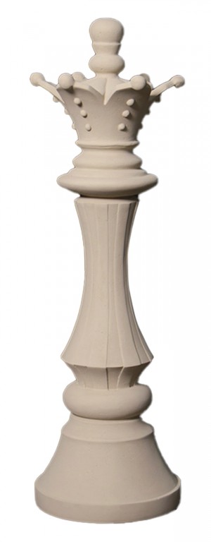 Chess Queen - 144cm - Roman Stone Finish