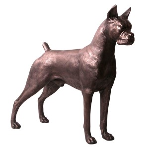 Boxer - Bronze Finish - 100cm