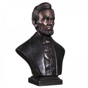 Abraham Lincoln Bust - Imperial Bronze Finish - 64cm