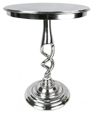 Aluminium Round Top Table (Twist Base) 52cm