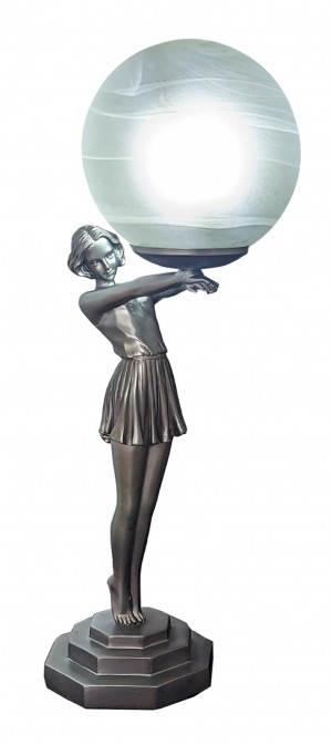 Girl with Ball Table Lamp 48cm