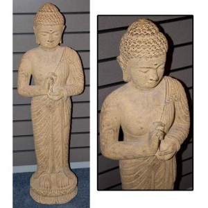 Stone Buddha Standing 100cm