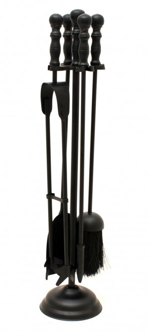 Fire Tool Set - Black 55cm