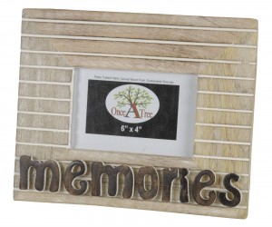 Mango Wood Memories Photo Frame 26cm