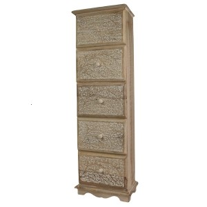 79.5cm Olivia 5 Drawer Cabinet  ** Slight Seconds **