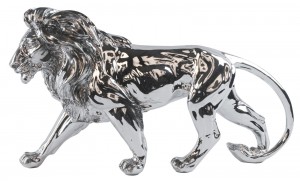 Silver Lion 43cm