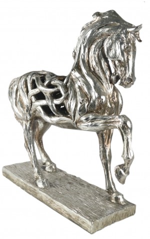 Hollow Horse With Leg Up 51cm
