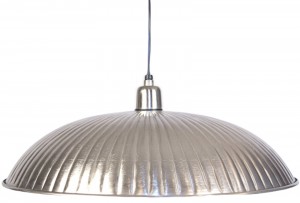 Aluminium Nickel Hanging Lamp - 45cm