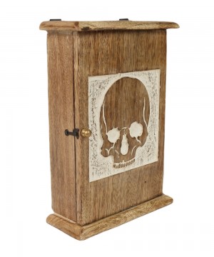 Skull Key Box 25cm