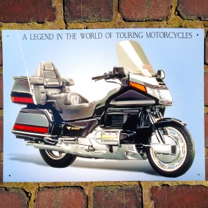 Honda Goldwing Metal Sign - 41cm