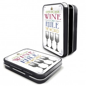 Given Enough Wine Keepsake Tin 11.1cm