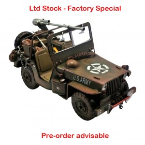 30cm WW2 4X4 With Mounted Gun - PRE-ORDER
