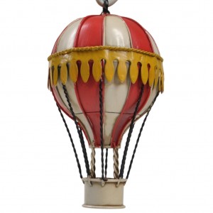 13cm Red Montgolfier Balloon
