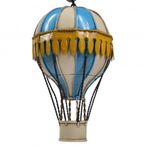 13cm Blue Montgolfier Balloon