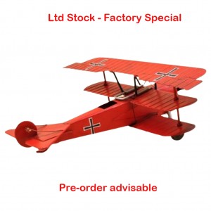 38.5cm Red Barron Tri-Plane - PRE-ORDER