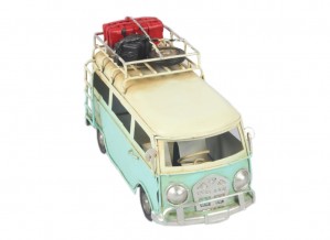 Light Blue Camper Van - 16.5cm