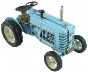 Blue Tractor - 26.5cm
