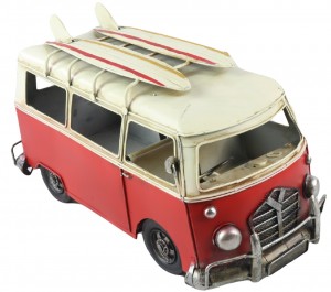 Red Camper Van - 42cm