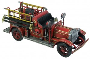 Vintage Fire Truck - 36cm