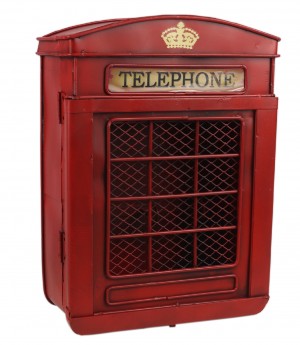 Telephone Wall Mounted Key Box - 26cm 