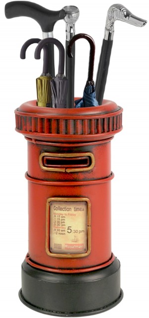 Post Box Walking Stick / Umbrella Stand - 48cm 