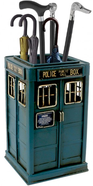 Police Box  Walking Stick / Umbrella Stand - 48cm