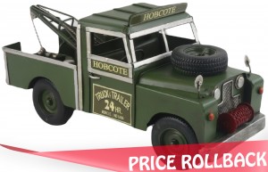 4X4 Tow Truck Green - 34cm