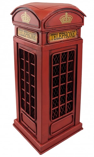 Telephone Box Money Box 29cm