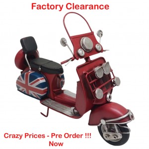 Mod British Scooter - 26.5cm - PRE-ORDER