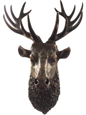 Deer Head (Bronze Finish) - 86cm