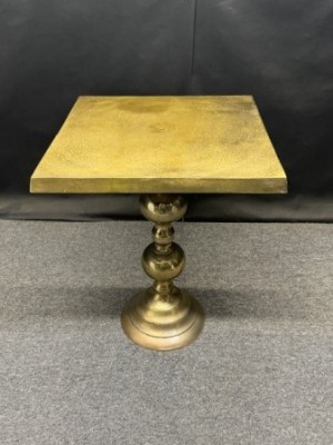 Brass Square Table  **EX-DISPLAY***
