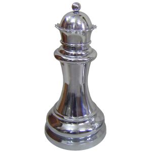 Queen Chess Piece Nickel Plated Aluminium 60cm