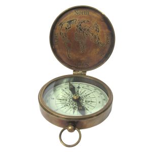 Compass With Lid 9.5cm