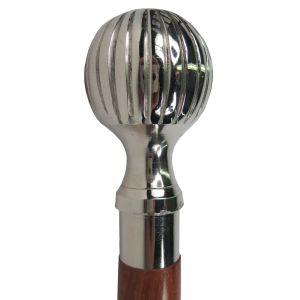 Sheesham Wood Round Head Walking Stick 93.5cm