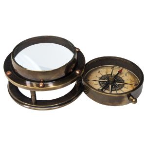 Compass With Magnifying Glass 6.5cm
