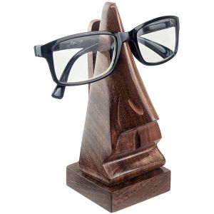 Nose Eye Glasses Holder/Stand - Sheesham Wood 16cm