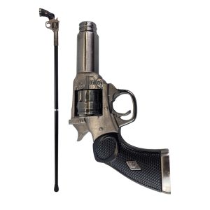 Pistol-Grip Swagger Cane / Walking Stick - 96cm