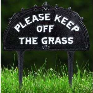 Garden Stick - Please Keep Off The Grass 26cm